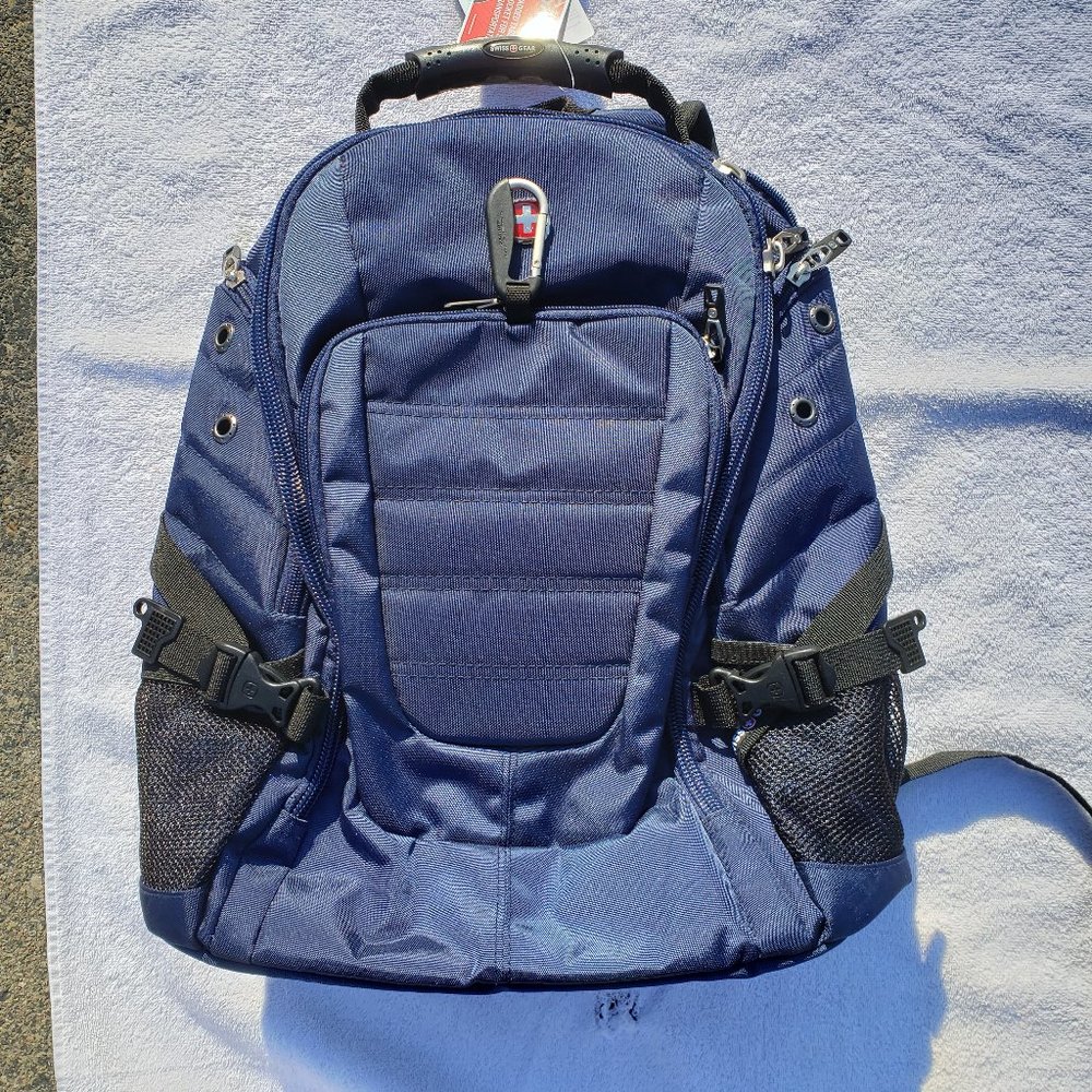 Swiss Gear Laptop School Blue-Black Backpack